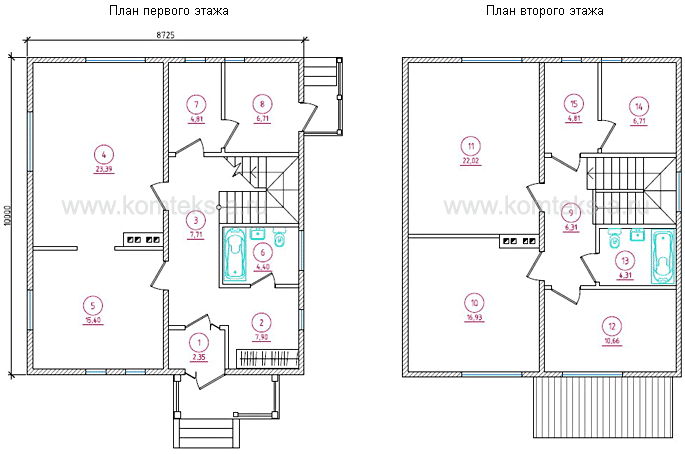 Проект АНТ-04 - схема дома