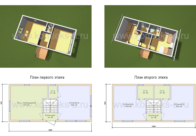 Проект АНТ-20 - схема дома
